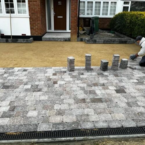 block paving driveway essex 02