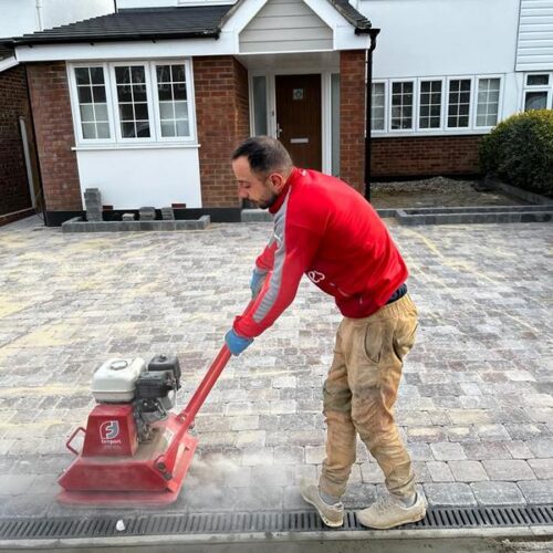 block paving driveway essex 06