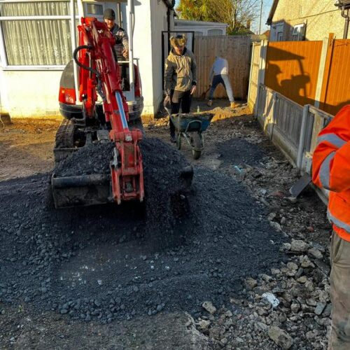 charcoal block paving driveway brentwood 03