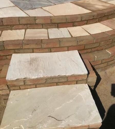 sandstone patio steps thurrock 03