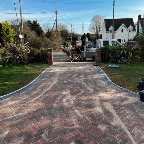 wickford block paving driveway 17