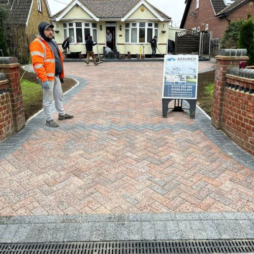 wickford block paving driveway 24